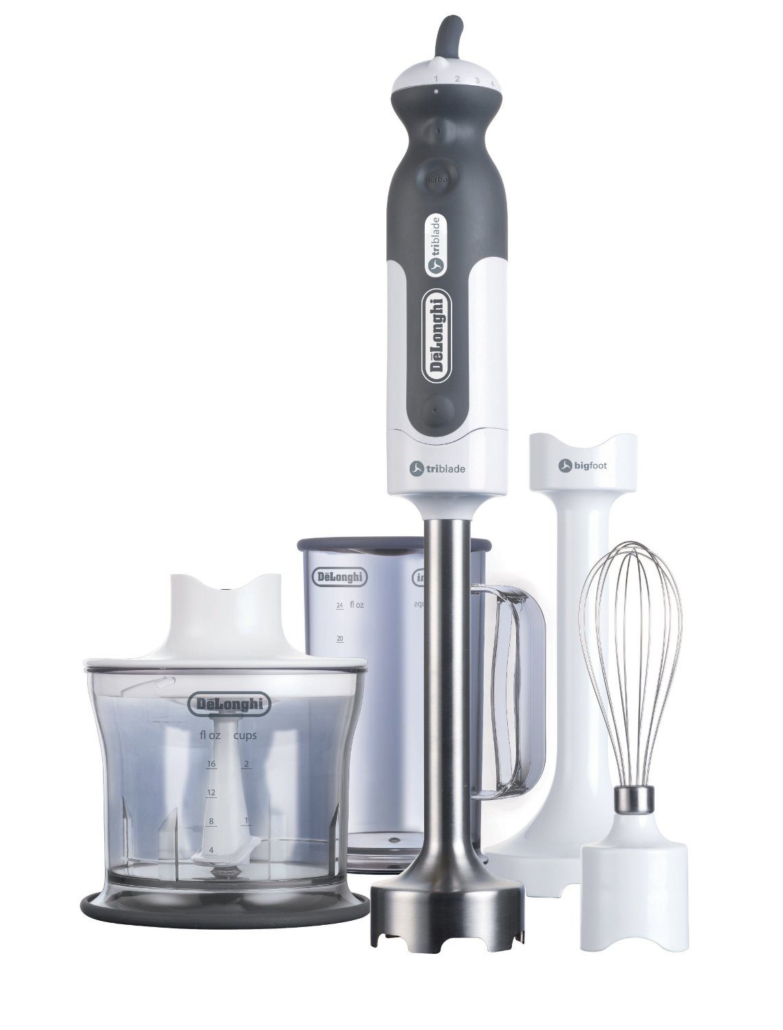 DeLonghi DHB723 380-Watt Tri-Blade Variable Speed Handblender DeLonghi DHB723 380-Watt Tri-Blade Variable Speed Handblender