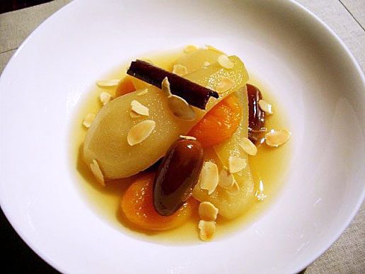 Fruit Stew recipe for holiday dinner photo