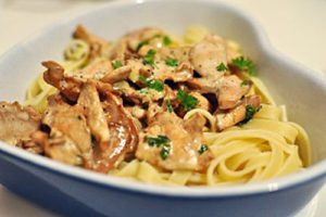 Sautéed Mushrooms Pasta