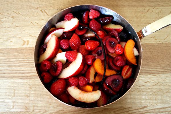 Easy Sautéed Fruit Salad Recipe
