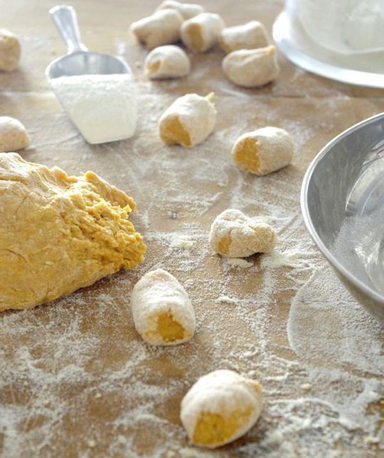 Parmesan Pumpkin Gnocchi