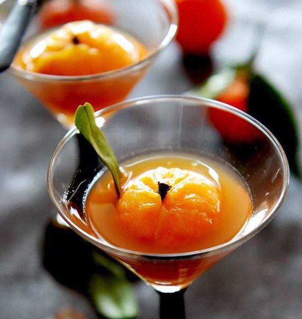 Caramelized Clementine Dessert
