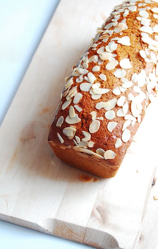 Easy Gingerbread with Candied Tangerines
