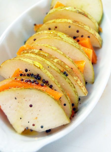 Baked pear picture