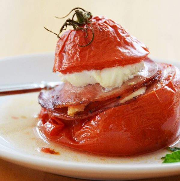 stuffed baked tomatoes recipe