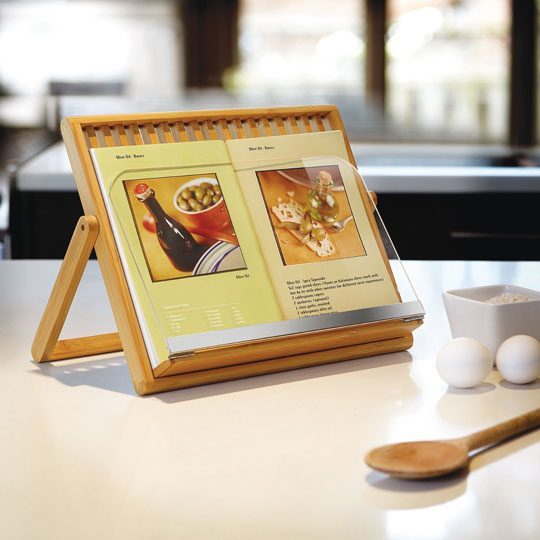 10 Stand Holders To Keep Your Cookbooks & Tablets Safe On The Counter