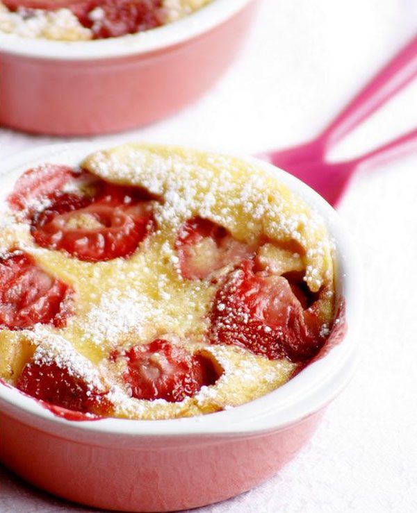 Strawberry Clafoutis Dessert