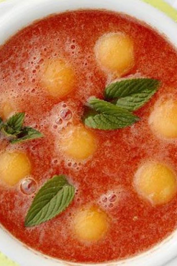 Chilled Watermelon Soup - #recipe by #eatwell101 - https://003.wrwe1r1zs3czx3c.workers.dev/chilled-watermelon-melon-soup