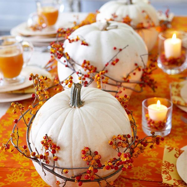 Fall Inspiration: DIY Fruit & Vegetables Centerpieces