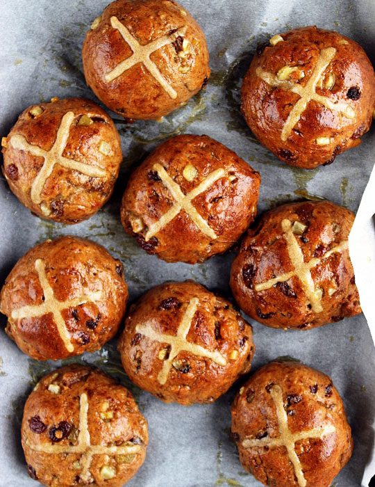 Hot Cross Buns recipe