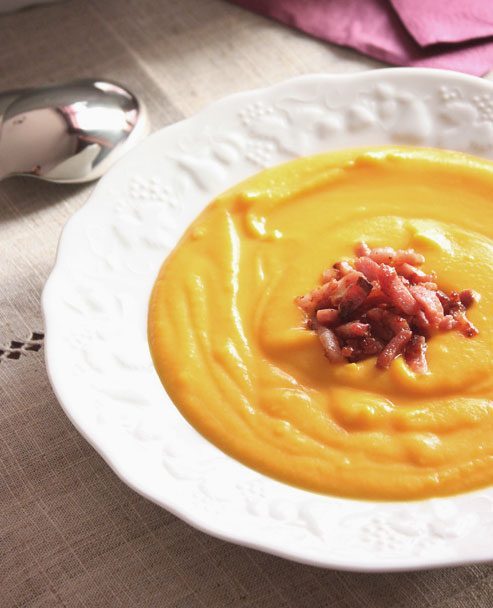 Creamy Red Kuri Squash Soup