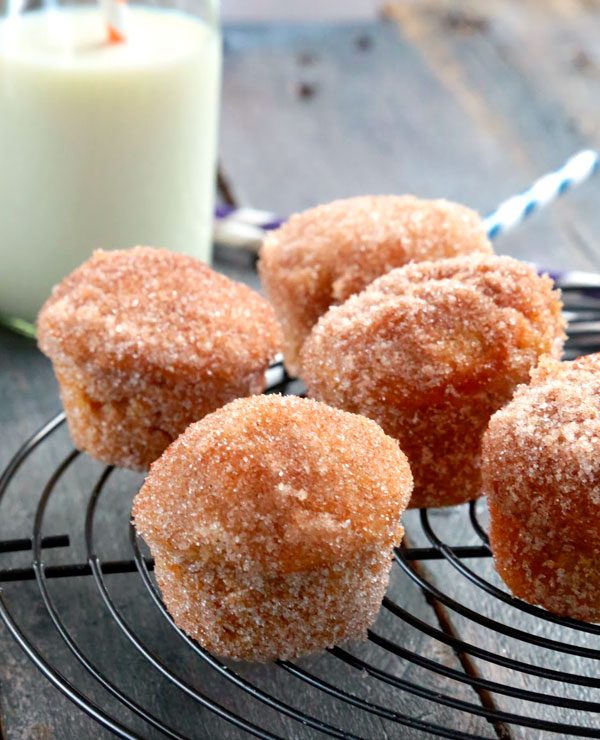 Cinnamon Mini Donut Muffins