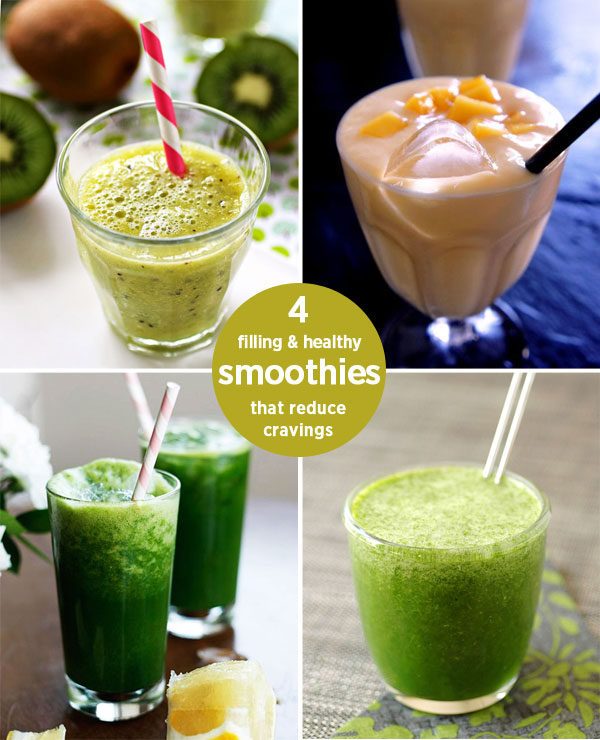4 Filling and Healthy Smoothies that Reduce Cravings