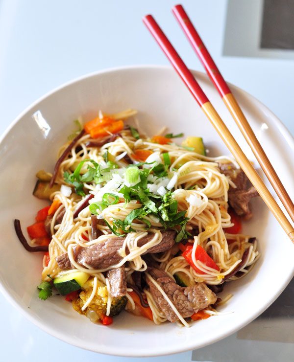 Beef Noodle Stir Fry