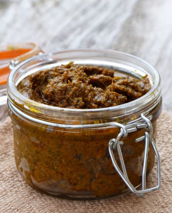 Homemade Red Curry Paste