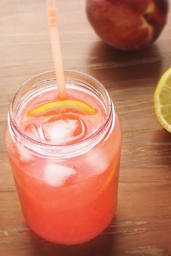 Fresh Peach Lemonade - #recipe by #eatwell101 - https://003.wrwe1r1zs3czx3c.workers.dev/fresh-peach-lemonade-recipe