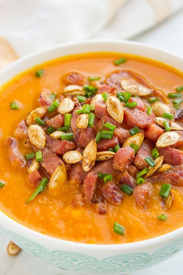 Butternut Squash Soup - #recipe by #eatwell101 - https://003.wrwe1r1zs3czx3c.workers.dev/butternut-squash-soup-recipe