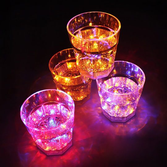 Set The Mood At Your Next Party: Multicolored LED Glasses