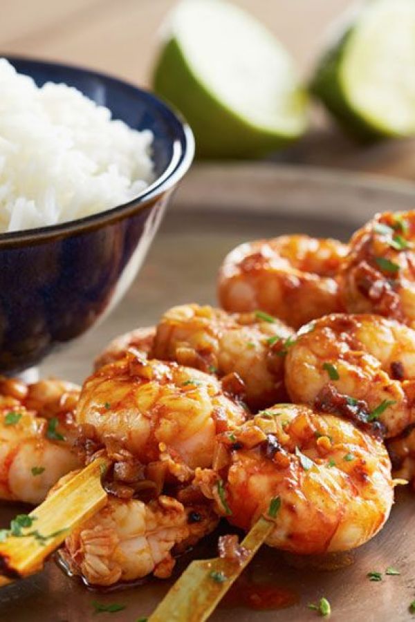 Marinated Tandoori Shrimp Skewers - #recipe by #eatwell101 - https://003.wrwe1r1zs3czx3c.workers.dev/marinated-tandoori-shrimp-skewers-recipe