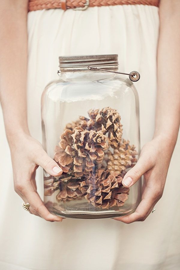 Fall Table Decor Ideas: Beautiful Pinecones