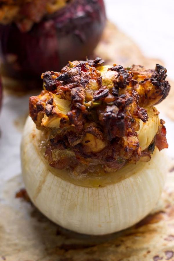 Baked Sausage Stuffed Onions Recipe - #recipe by #eatwell101 - https://003.wrwe1r1zs3czx3c.workers.dev/baked-sausage-stuffed-onions-recipe