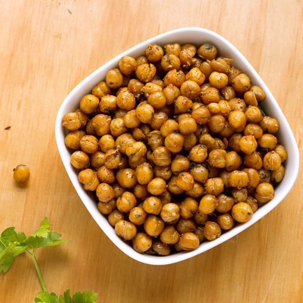 Spicy Roasted Chickpeas