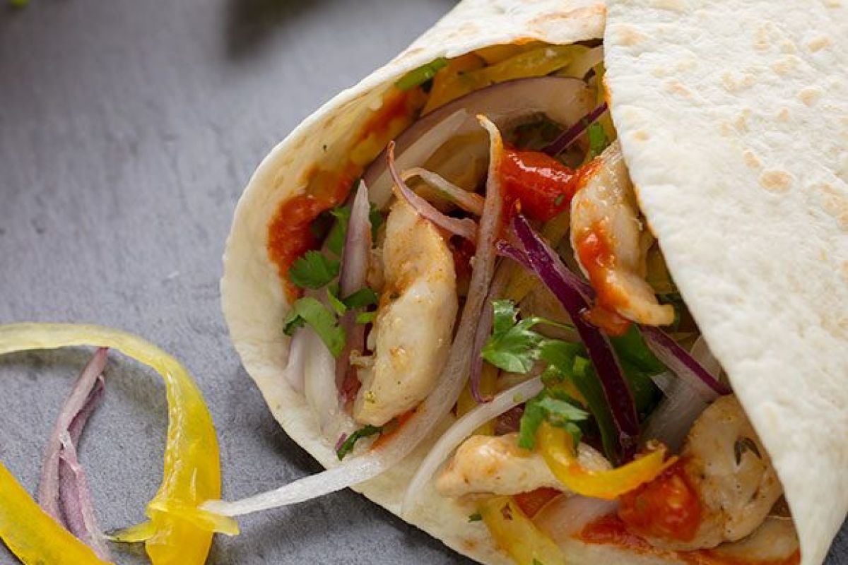Healthy Chicken Wraps