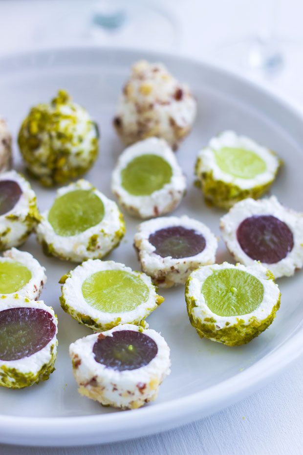 Last-Minute Appetizer: Goat Cheese Grape Balls