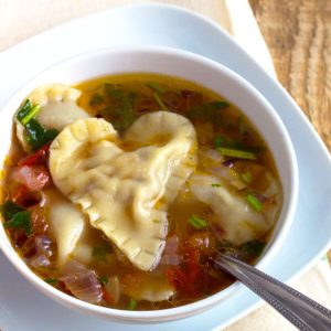 Beef Dumpling Soup