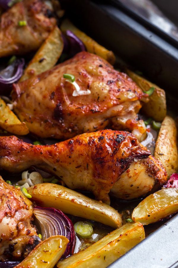 One-Pan Cajun Chicken with Potatoes
