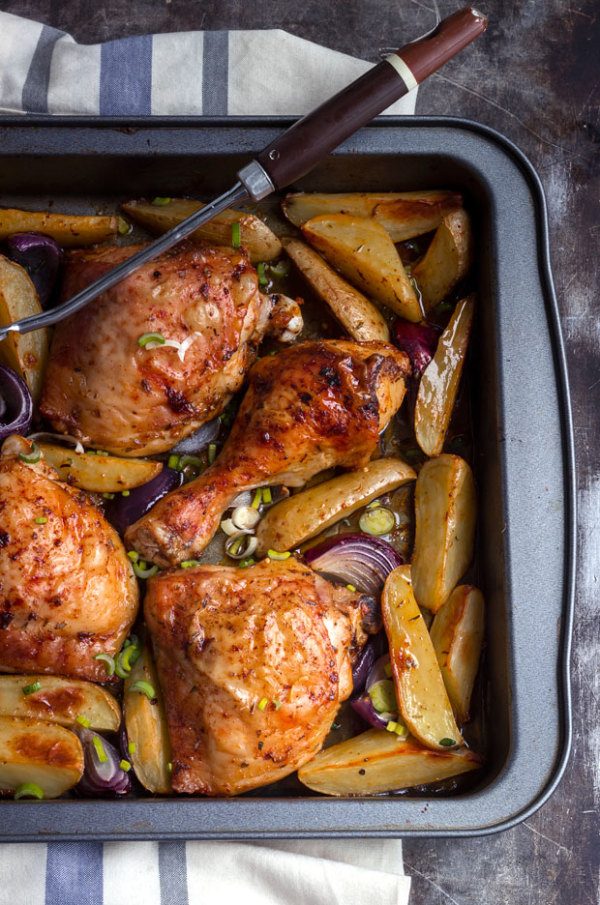 One-Pan Cajun Chicken with Potatoes