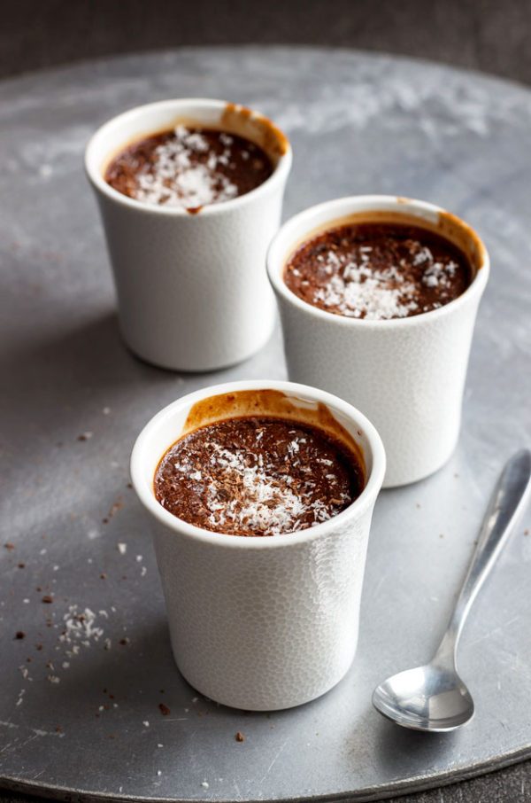 Chocolate Baked Custard