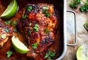 Roasted Chicken Leg Quarters