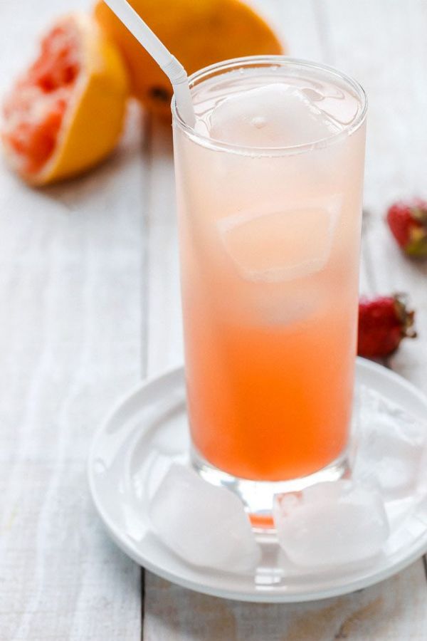 Refreshing Grapefruit Mocktail - #recipe by #eatwell101 - https://003.wrwe1r1zs3czx3c.workers.dev/grapefruit-cooler-mocktail-recipe