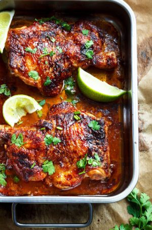 Roasted Chicken Leg Quarters