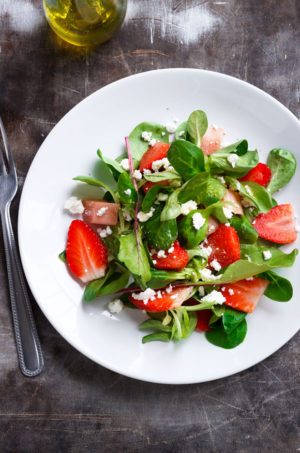 Healthy Feta Strawberry Salad