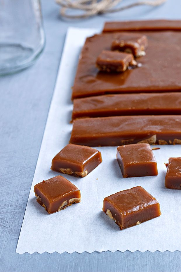 how to make soft caramel candies
