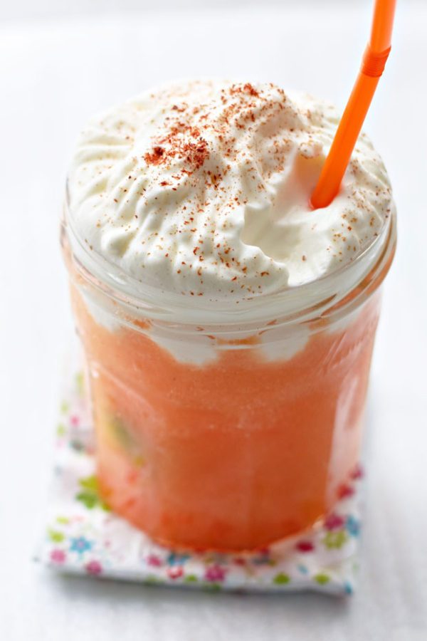 Frozen Cantaloupe Cappuccino - #recipe by #eatwell101 - https://003.wrwe1r1zs3czx3c.workers.dev/frozen-cantaloupe-capuccino-smoothie-recipe