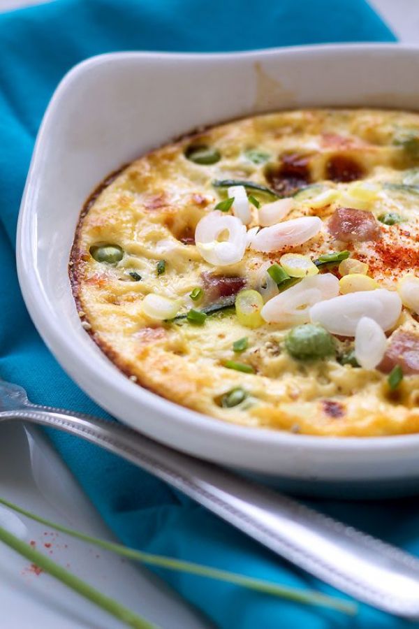 Ham and Cheese Frittata - #recipe by #eatwell101 - https://003.wrwe1r1zs3czx3c.workers.dev/ham-and-cheese-fritatta-recipe