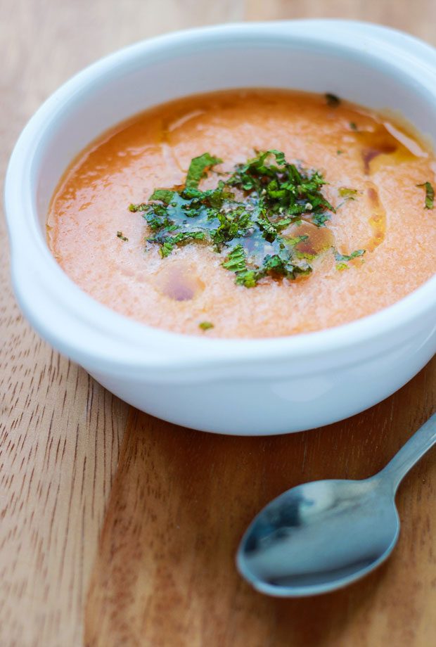 Chilled melon Soups