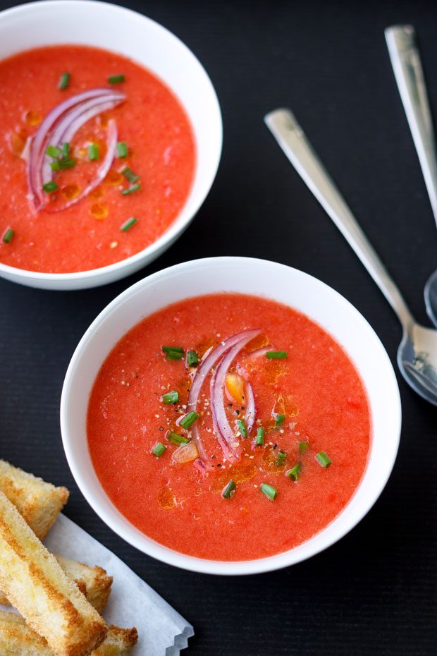 Easy Tomato Gazpacho