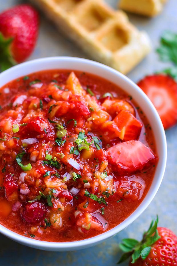 Strawberry Mango Salsa