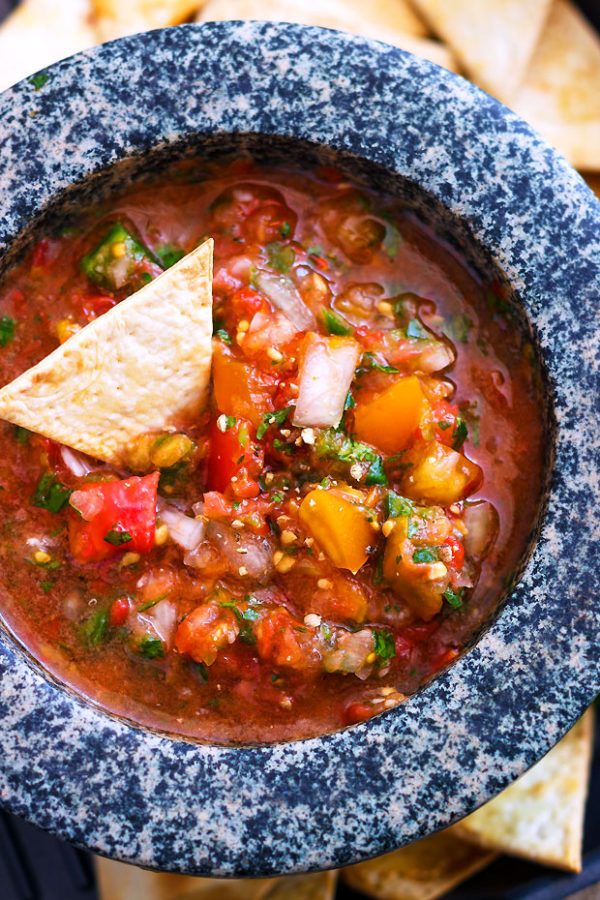 Restaurant Style Salsa - #recipe by #eatwell101 - https://003.wrwe1r1zs3czx3c.workers.dev/restaurant-style-salsa-recipe