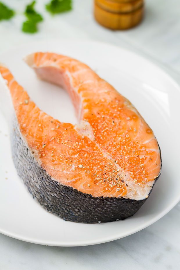 salmon steak