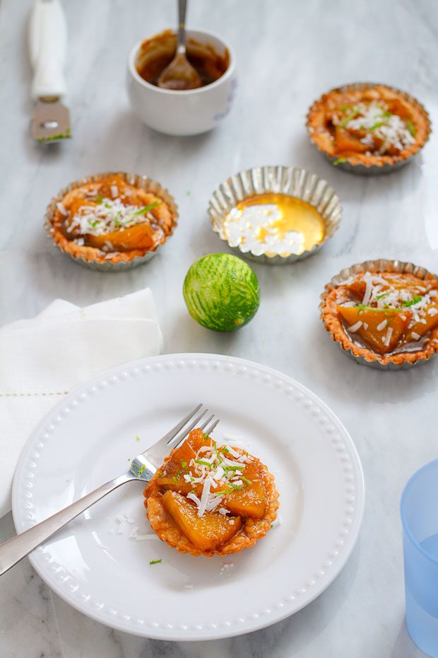 caramelized pineapple tart recipe