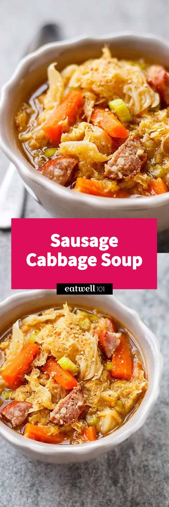 This cozy cabbage soup recipe makes the most humble of meals seem like so much more! 
