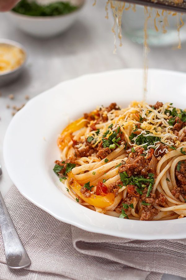 Beef Ragû with Spaghetti - #recipe by #eatwell101 - https://003.wrwe1r1zs3czx3c.workers.dev/beef-ragu-with-spaghetti-recipe