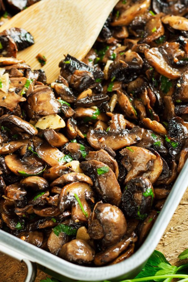 Baked Garlic Parsley Mushrooms - #recipe by #eatwell101 - https://003.wrwe1r1zs3czx3c.workers.dev/baked-garlic-parsley-mushrooms