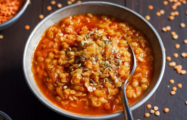 15-Minute Red Lentil Soup