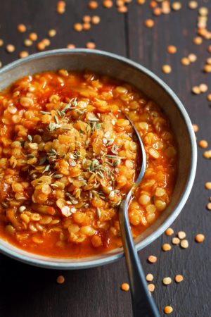 15-Minute Red Lentil Soup